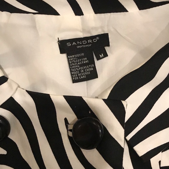 Zebra Print Blazer - Picture 2 of 5